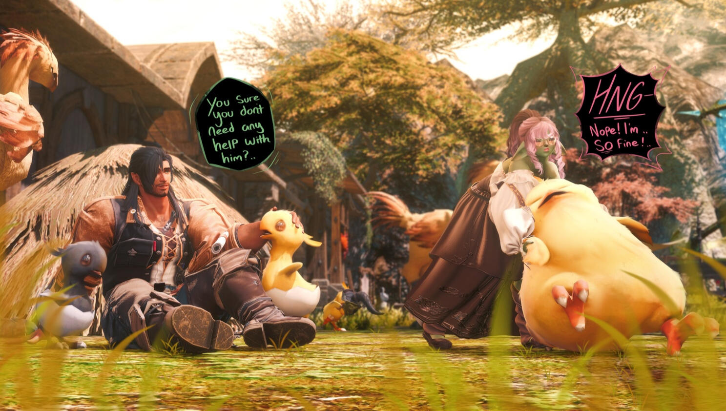 Mixy - Fat Ass Chocobo